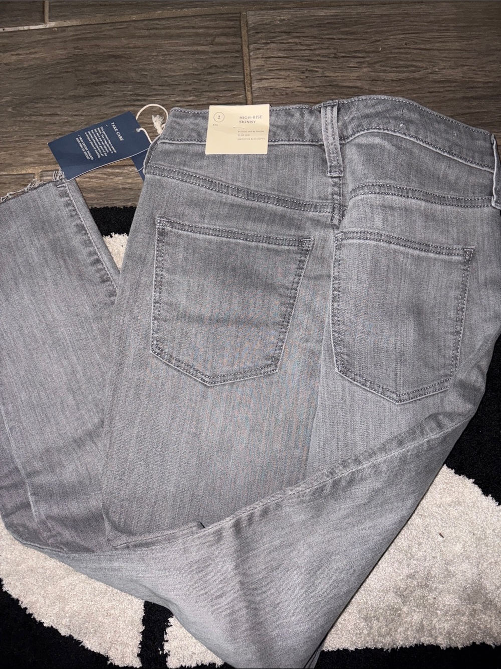 Universal Thread High Rise Gray Jeans - Picture 2 of 3